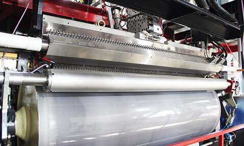 Feed block & T-die device of 5-11 layer high-barrier cast film line